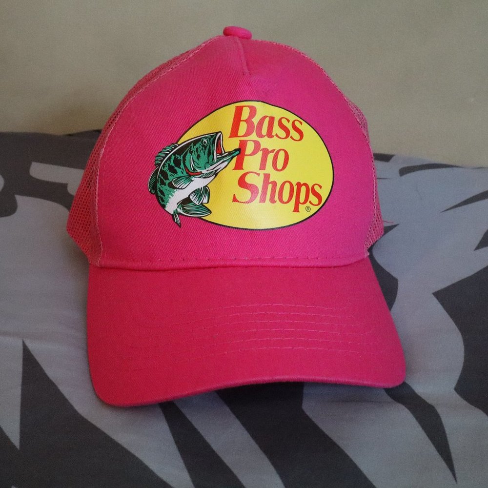 Pink Bass Pro Shops Hat